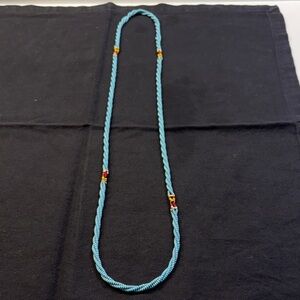 Turquoise Navajo Beaded Necklace